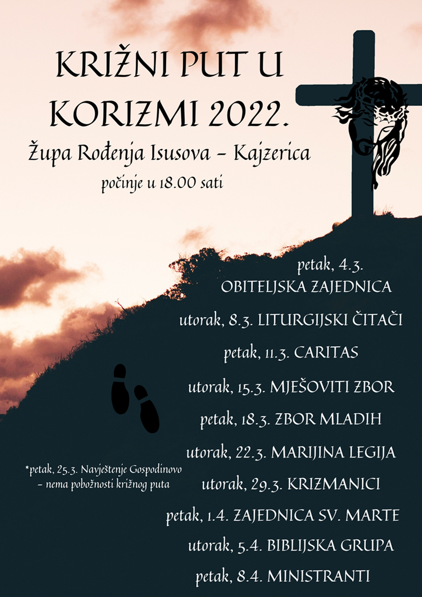 križni put na kajzerici 2022 rasp