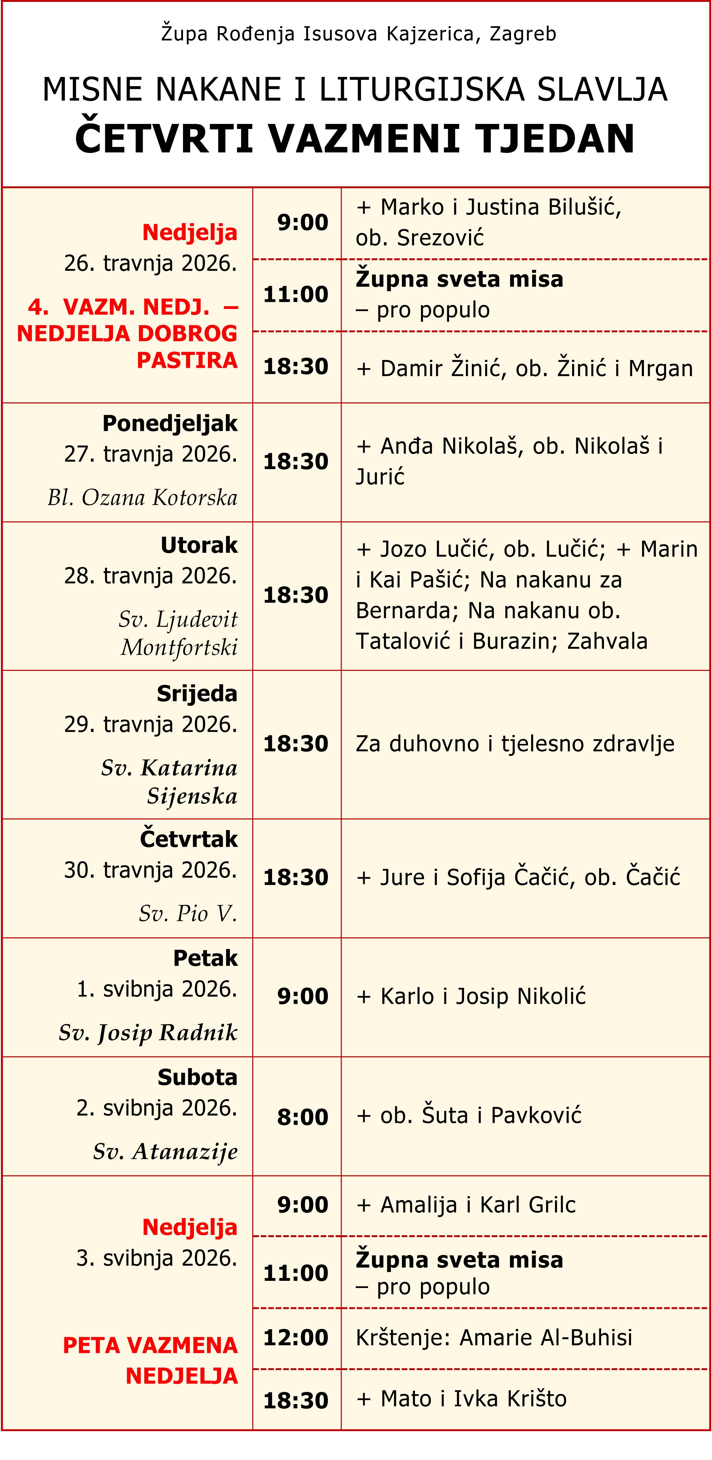 Rasp.Misa 26.04.2026