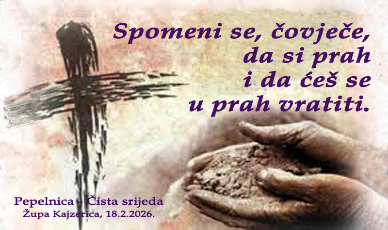 Pepelnica ČistaSrijeda 18.02.2026